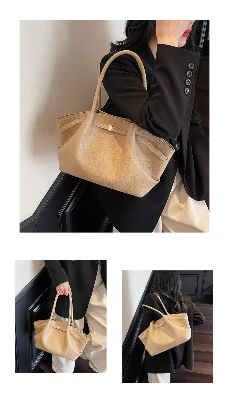 Seryfani Essentials Luxury Leather Tote Bag