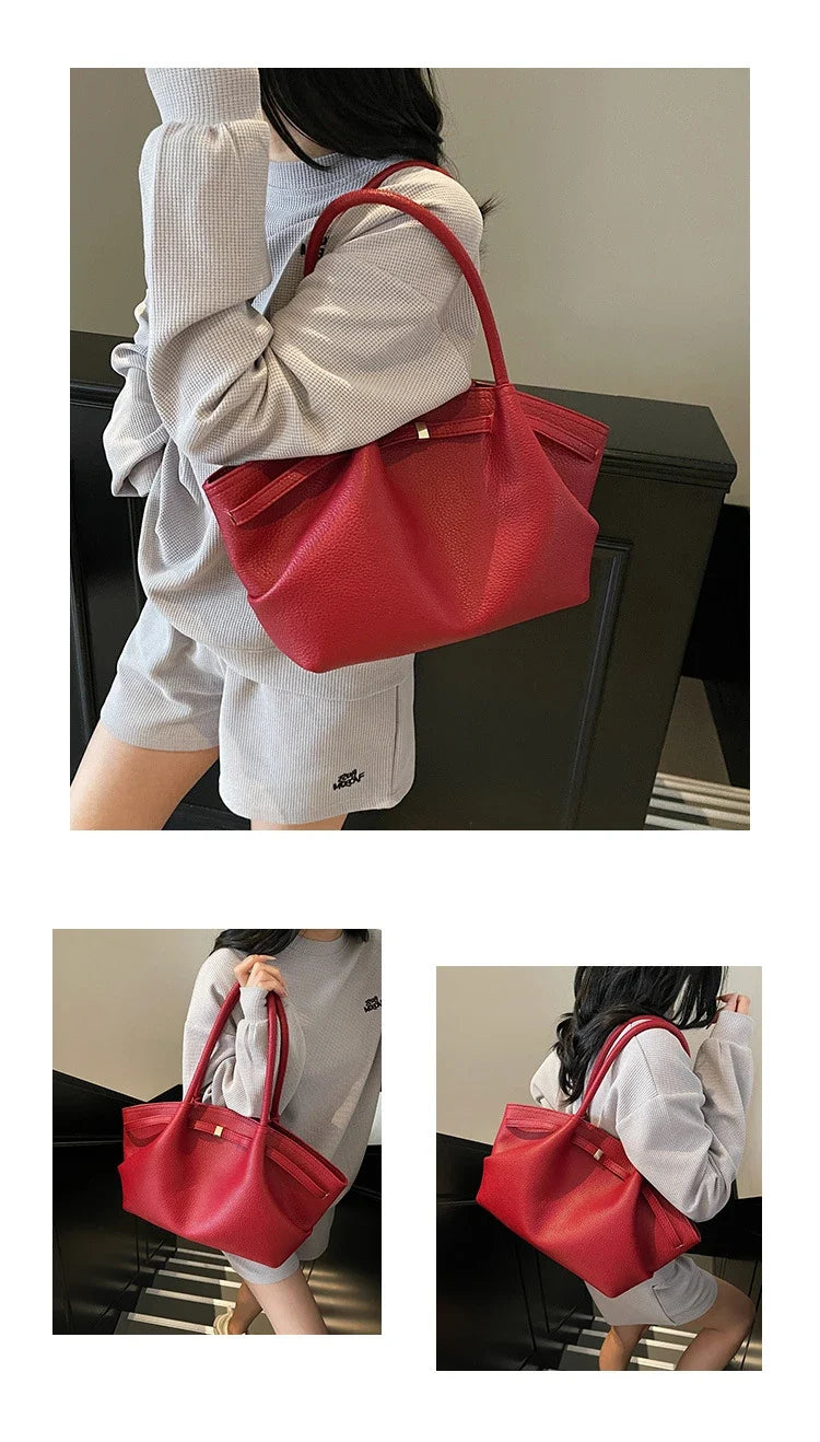 Seryfani Essentials Luxury Leather Tote Bag
