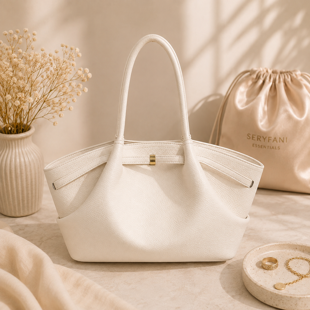 Seryfani Essentials Luxury Leather Tote Bag